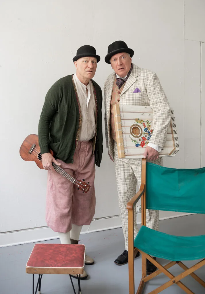 Långdags färd mot natt – en soloshow med Per Svensson och Lars Göran Persson. Foto: Elsa Gregersdotter