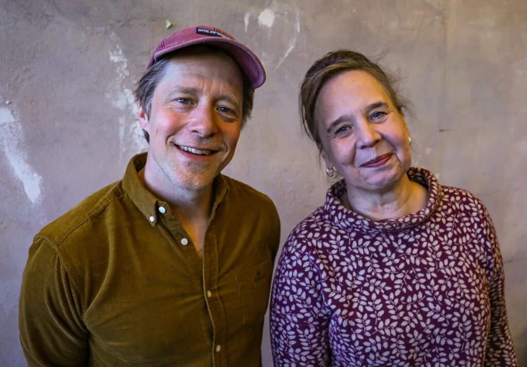 Hans-Christian Thulin och Åsa Berglund Cowburn.
